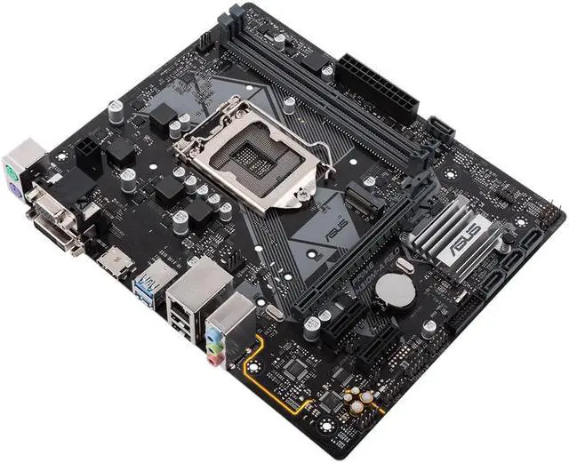 Alt view image 7 of 15 - ASUS Intel PRIME H310M-A R2.0 Socket LGA 1151 DDR4 Micro ATX Motherboard (90MB0Z10-M0EAY0)