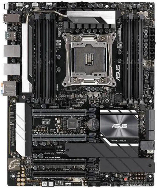 Alt view image 8 of 11 - ASUS WS X299 PRO LGA 2066 Intel X299 SATA 6Gb/s USB 3.1 ATX Intel Motherboard
