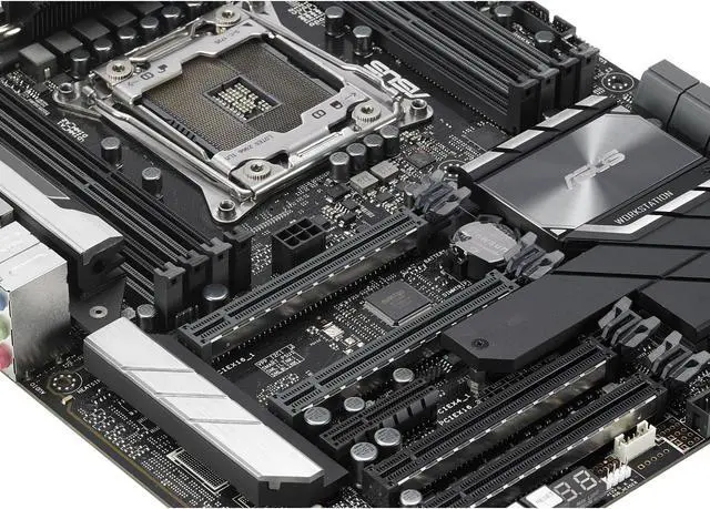 Alt view image 9 of 11 - ASUS WS X299 PRO LGA 2066 Intel X299 SATA 6Gb/s USB 3.1 ATX Intel Motherboard