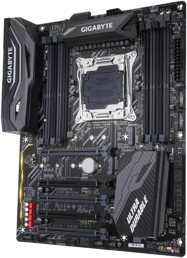 Alt view image 9 of 10 - Gigabyte Intel X299 UD4 Pro Socket LGA 2066 DDR4 ATX Motherboard (X299 UD4 PRO)