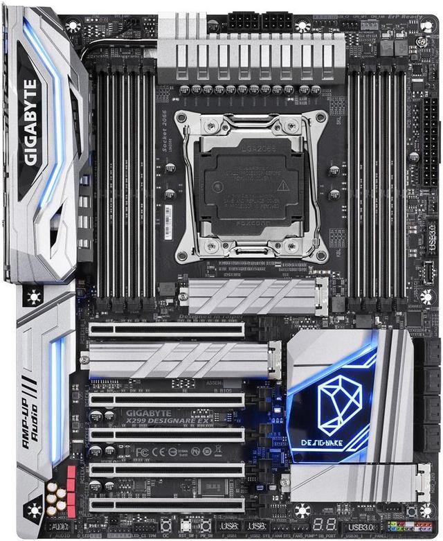 Main image of Gigabyte X299 Designare EX Intel X299 ATX DDR4-SDRAM Motherboard