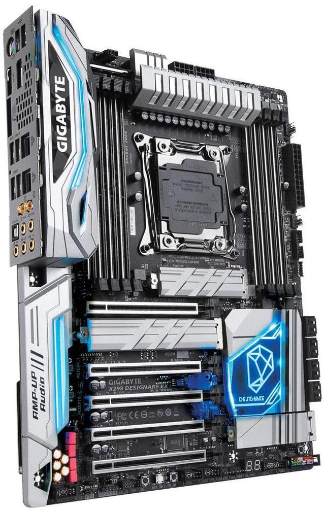 Alt view image 4 of 5 - Gigabyte X299 Designare EX Intel X299 ATX DDR4-SDRAM Motherboard