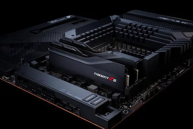 Alt view image 3 of 5 - 32GB G.Skill DDR5 Trident Z5 6000MHz CL30 1.40V Dual Channel Kit 2x 16GB Black