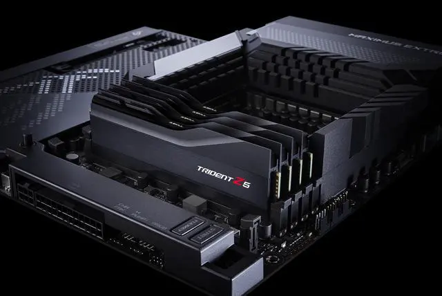 Alt view image 4 of 5 - 32GB G.Skill DDR5 Trident Z5 6000MHz CL30 1.40V Dual Channel Kit 2x 16GB Black