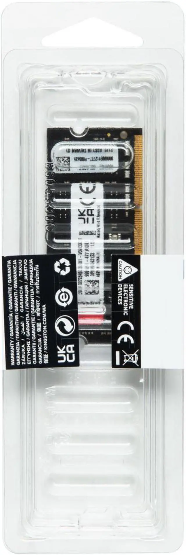 Alt view image 12 of 13 - Kingston FURY Impact 32GB (1 x 32GB) 260-pin SO-DIMM DDR4 2666 MHz CL16 Black Memory (KF426S16IB/32)