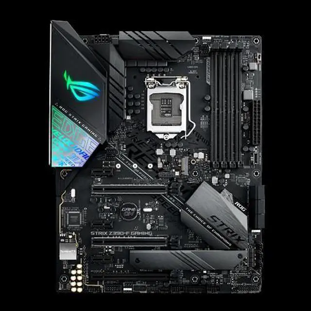 Alt view image 9 of 12 - ASUS ROG STRIX Z390-F GAMING LGA 1151 (300 Series) Intel Z390 HDMI SATA 6Gb/s USB 3.1 ATX Intel Motherboard