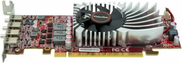 Alt view image 8 of 18 - VISIONTEK 901278 RADEON RX560 4GB GDDR5 4M