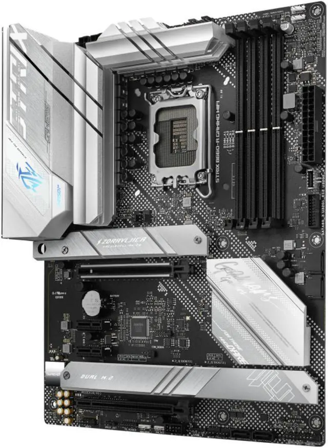 Alt view image 5 of 5 - ASUS ROG Strix B660-A GAMING WIFI Intel LGA 1700 ATX DDR5 Motherboard