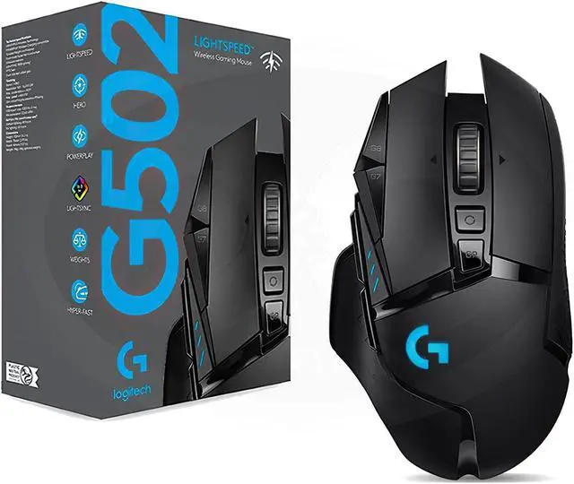 Alt view image 2 of 4 - G502 LIGHTSPEED WRLS G MOUSE
