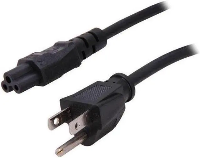 Main image of NEON 4-ft (120 cm) US Plug to C5 (Mickey Mouse) Black Laptop / Power Adapter Cable