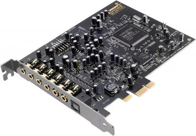 Alt view image 3 of 7 - Creative Sound Blaster Audigy PCIe RX 7.1 Sound Card with High Performance Headphone Amp - NEW