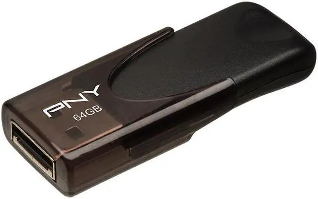 Alt view image 10 of 20 - PNY MEMORY P-FD64GATT4-GE PNY 64GB ATTACH 4 USB 2.0 FLASH