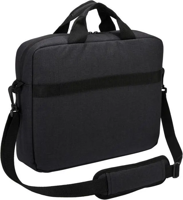 Alt view image 16 of 20 - Case Logic Huxton Carrying Case (Attaché) for 10.1" to 13.3" Apple iPad Notebook - Black - Heather Fabric, Polyster - Handle, Shoulder Strap, Luggage Strap - 11.4" Height x 1