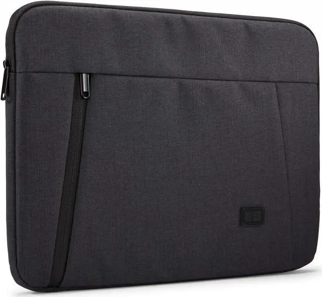 Alt view image 14 of 20 - Case Logic Huxton Carrying Case (Sleeve) for 15.6" Notebook - Black - Polyester - 11.6" Height x 15.7" Width x 1.2" Depth