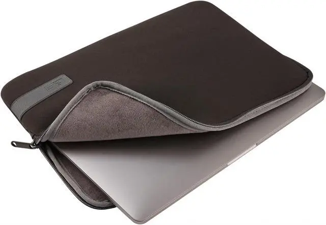 Alt view image 9 of 14 - Case Logic Reflect Refmb-113-Black Carrying Case (Sleeve) For 13" Apple Macbook Pro - Black