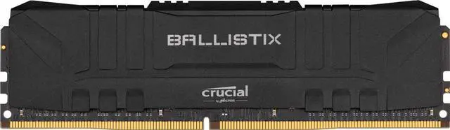 Alt view image 3 of 3 - Crucial Ballistix 16GB (1 x 16GB) 288-pin DIMM DDR4 3200 MHz CL16 Black Memory (BL16G32C16U4B)