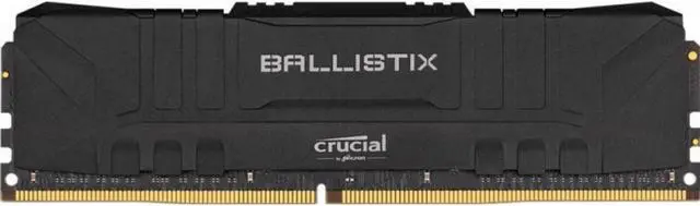 Alt view image 2 of 3 - Crucial Ballistix 16GB (1 x 16GB) 288-pin DIMM DDR4 3200 MHz CL16 Black Memory (BL16G32C16U4B)