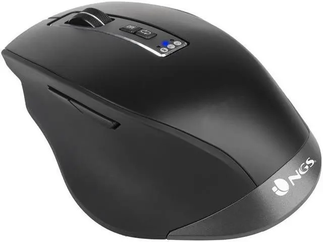 Alt view image 2 of 5 - NGS Wireless Multimode Rechargeable Wireless Mouse - Blur RB
