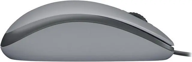 Alt view image 5 of 6 - Logitech M110 Silent - Mouse - right and left-handed - optical - 3 buttons - wired - USB - mid grey