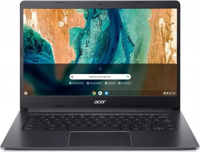 Alt view image 9 of 20 - Acer Chromebook 314 C922 C922-K04T 14" Chromebook - HD - 1366 x 768 - Octa-core (ARM Cortex A73 Quad-core (4 Core) 2 GHz + Cortex A53 Quad-core (4 Core) 2 GHz) - 4 GB RAM - 32 GB Flash Memory - M