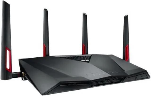 Alt view image 5 of 9 - ASUS RT-AC88U Gigabit Ethernet Dual-band (2.4 GHz / 5 GHz) Wireless Gaming Router