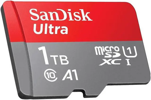Alt view image 4 of 13 - SanDisk 1TB Ultra microSDXC A1 UHS-I/U1 Class 10 Memory Card without Adapter, Speed Up to 120MB/s (SDSQUA4-1T00-GN6MN)