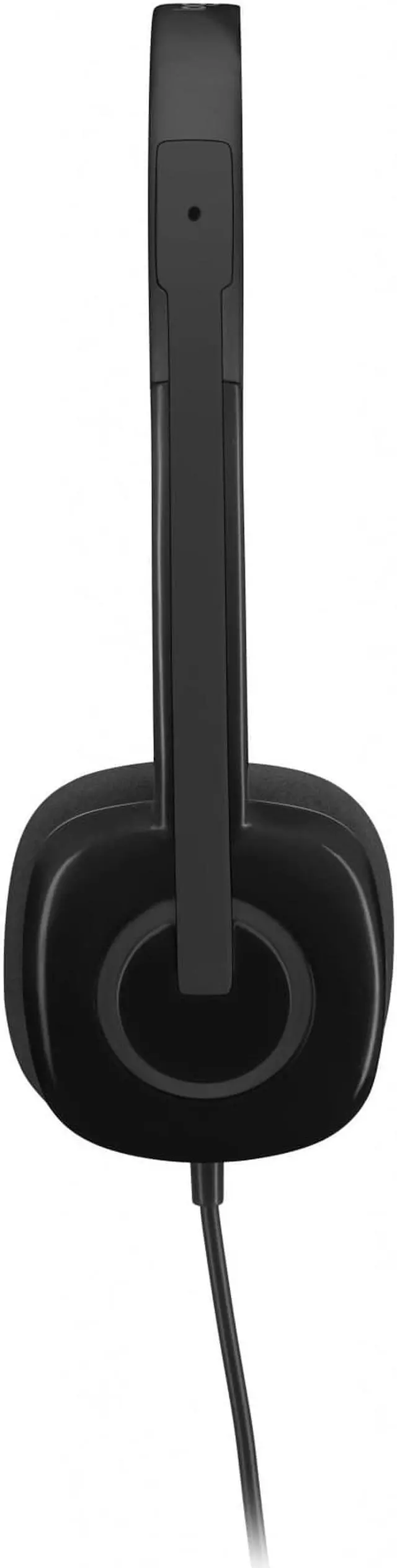 Alt view image 11 of 12 - Logitech Stereo H151 - Headset - on-ear - wired