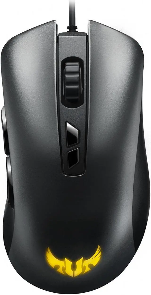 Alt view image 3 of 7 - Asus TUF USB Type A 7000DPI M3 Ambidextrous Optical Gaming Mouse