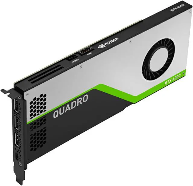 Alt view image 3 of 6 - PNY NVIDIA Quadro RTX 4000 GPU VCQRTX4000-PB