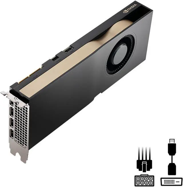 Alt view image 2 of 5 - PNY NVIDIA RTX A4500 20GB GDDR6 Professional Graphics Card