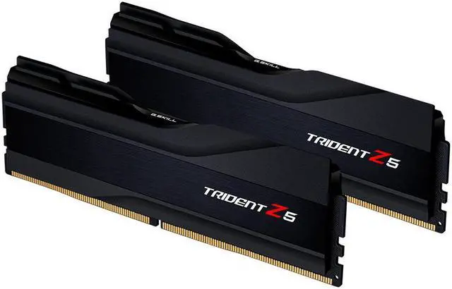Alt view image 5 of 5 - 32GB G.Skill DDR5 Trident Z5 6000MHz CL30 1.40V Dual Channel Kit 2x 16GB Black