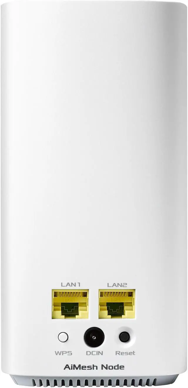 Alt view image 3 of 4 - ASUS ZenWiFi AC Mini CD6 AC1500  Ethernet Dual-band Wireless Router - White