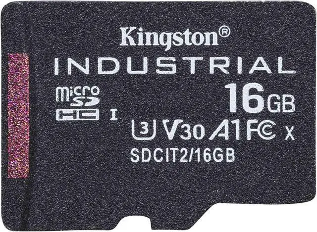 Alt view image 8 of 13 - Kingston Industrial 16 GB Class 10-UHS-I (U3) V30 microSDHC