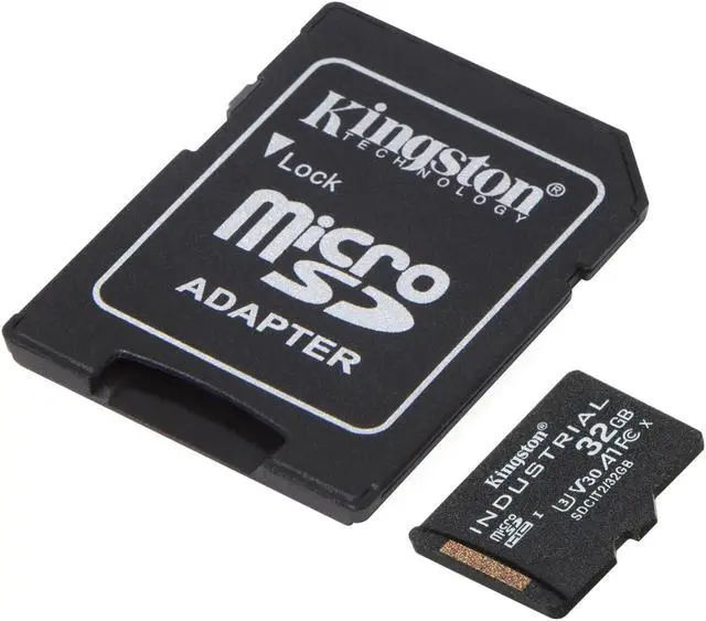 Alt view image 9 of 12 - Kingston 32GB Industrial microSD UHS-I U3 V30 A1 Memory Card, Includes SD adapter SDCIT2/32GB