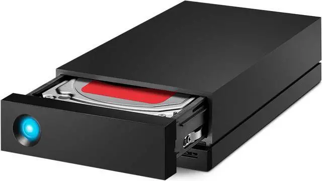Alt view image 4 of 10 - 4TB Seagate LaCie 1Big Dock External Hard Drive - Black