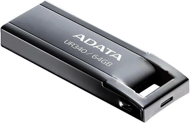Alt view image 3 of 5 - 64GB AData Royal UR340 Ultra-Compact USB3.0 (USB3.2) Flash Drive