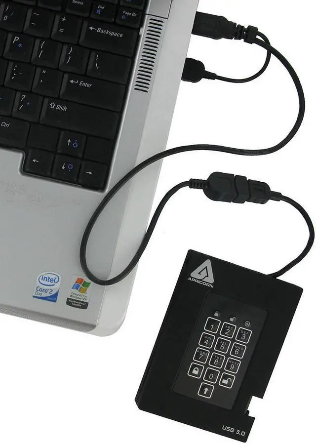 Alt view image 14 of 17 - Apricorn Aegis Padlock A25-3PL256-S256F 256 GB External Solid State Drive