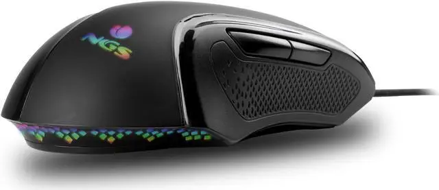 Alt view image 3 of 5 - NGS GMX-125, Wired RGB Gaming Mouse, Ambidextrous & Ergonomic, Up to 7200DPI