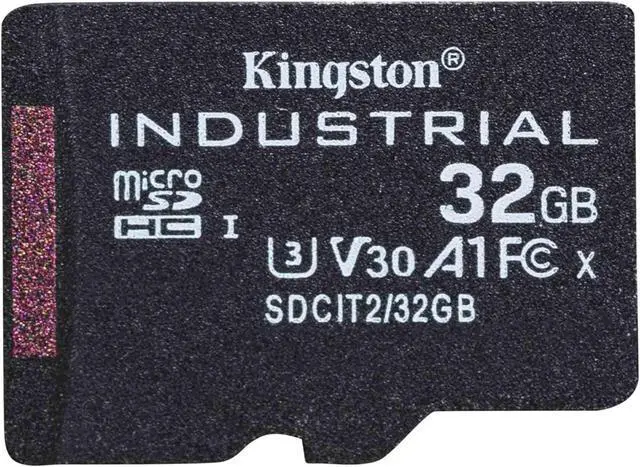 Alt view image 9 of 16 - Kingston Industrial 32 GB Class 10-UHS-I (U3) V30 microSDHC