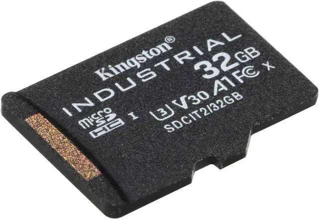 Alt view image 10 of 16 - Kingston Industrial 32 GB Class 10-UHS-I (U3) V30 microSDHC