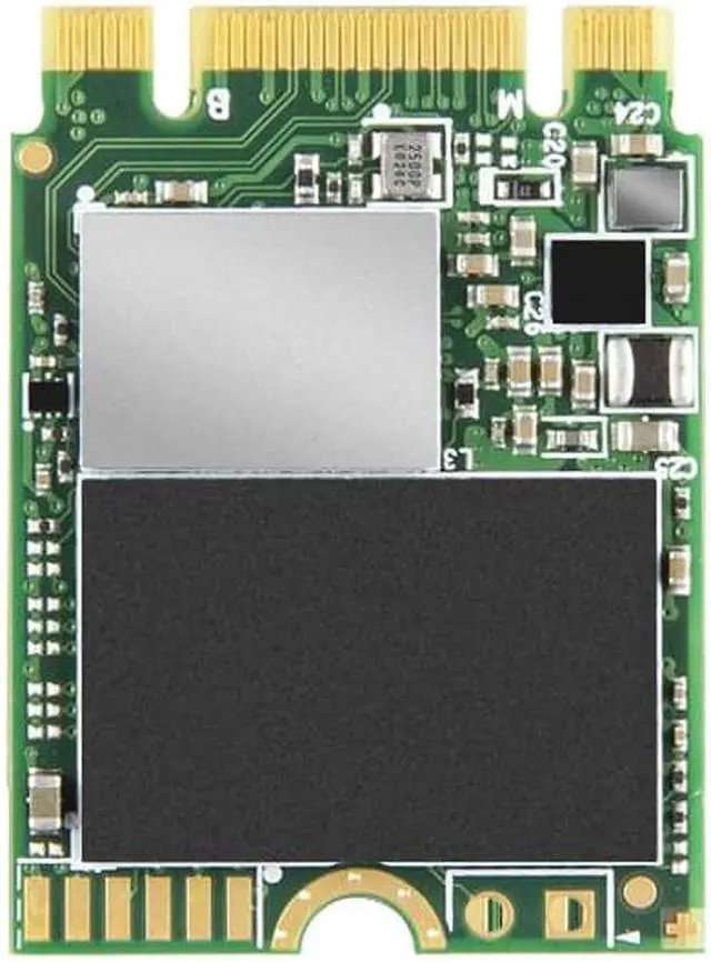 Alt view image 2 of 3 - 128GB Transcend MTE352T M.2 PCIe NVMe Gen3x2 2230 Internal SSD