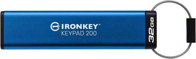 Alt view image 4 of 9 - Kingston Ironkey Keypad 200 32GB Encrypted USB