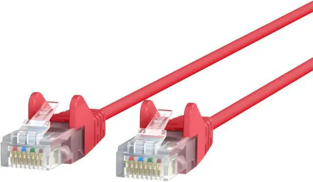 Alt view image 12 of 12 - Belkin Cat.6 UTP Patch Network Cable CE001B15REDS