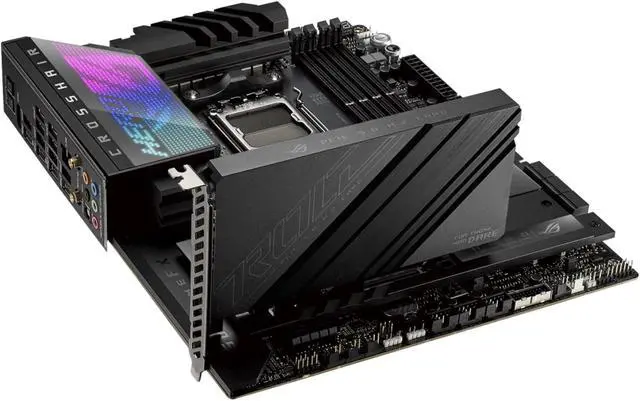 Alt view image 6 of 9 - ASUS ROG Crosshair X670E Hero AMD X670 Socket AM5 ATX DDR5 Motherboard