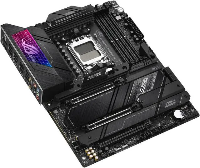 Alt view image 4 of 9 - Asus ROG Strix X670E-E Gaming AMD X670 Socket AM5 ATX DDR5 Motherboard