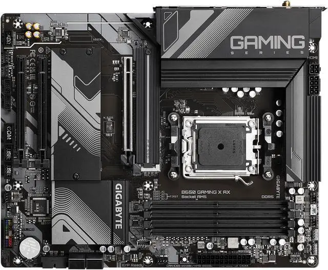 Alt view image 4 of 7 - Gigabyte B650 GAMING X AX AMD B650 Socket AM5 ATX DDR5-SDRAM Motherboard