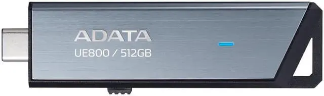 Alt view image 5 of 8 - AData 512GB Elite UE800 USB 3.2 Type-C USB Flash Drive