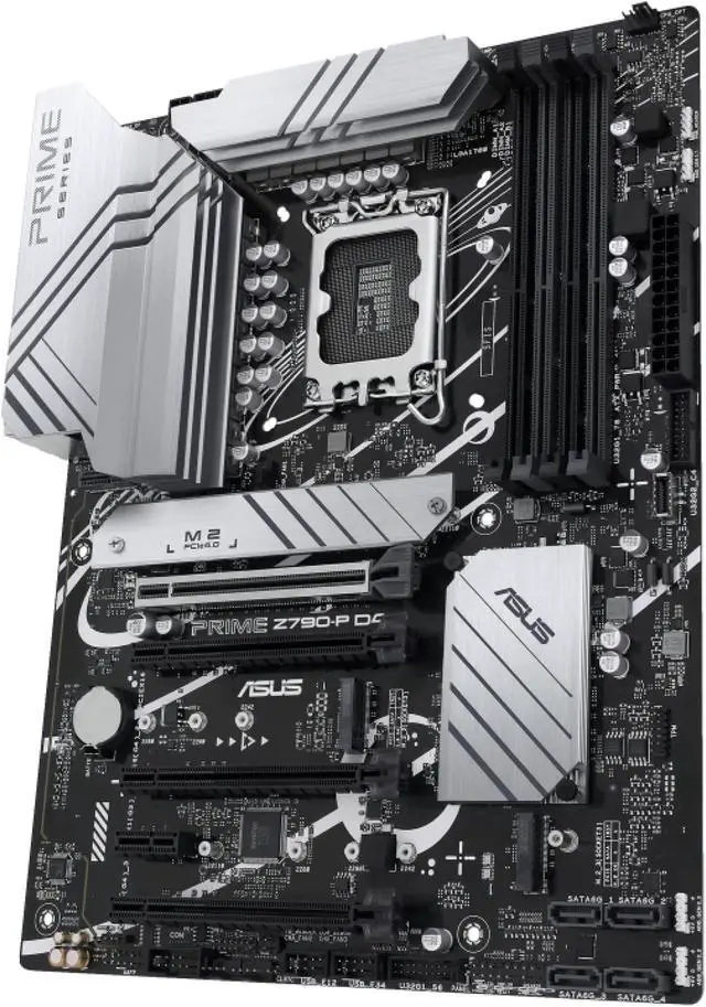 Alt view image 3 of 10 - Asus Prime Z790-P D4 Intel Z790 LGA 1700 ATX DDR4-SDRAM Motherboard