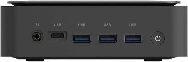 Alt view image 3 of 9 - Gigabyte AMD Ryzen 5 5500U 2.1GHz Barebone PC Workstation - Black