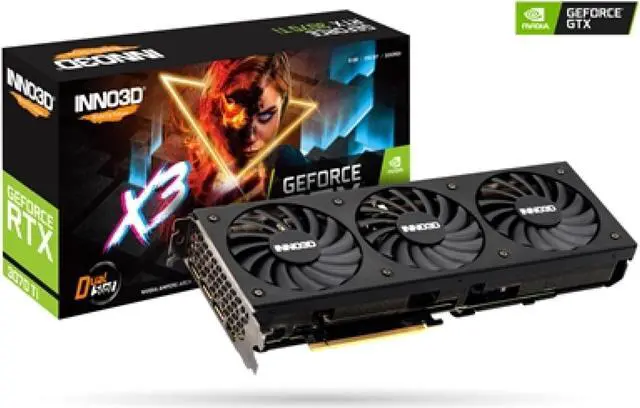 Alt view image 5 of 5 - Inno3D NVIDIA GeForce RTX 3070 Ti X3 8GB GDDR6X Graphics Card